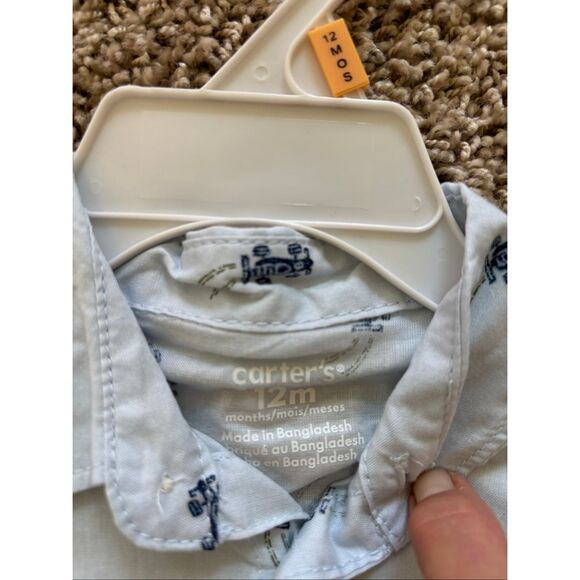 ❤️Carter’s Baby Boy Short Outfit Sz12M - Picture 3 of 5